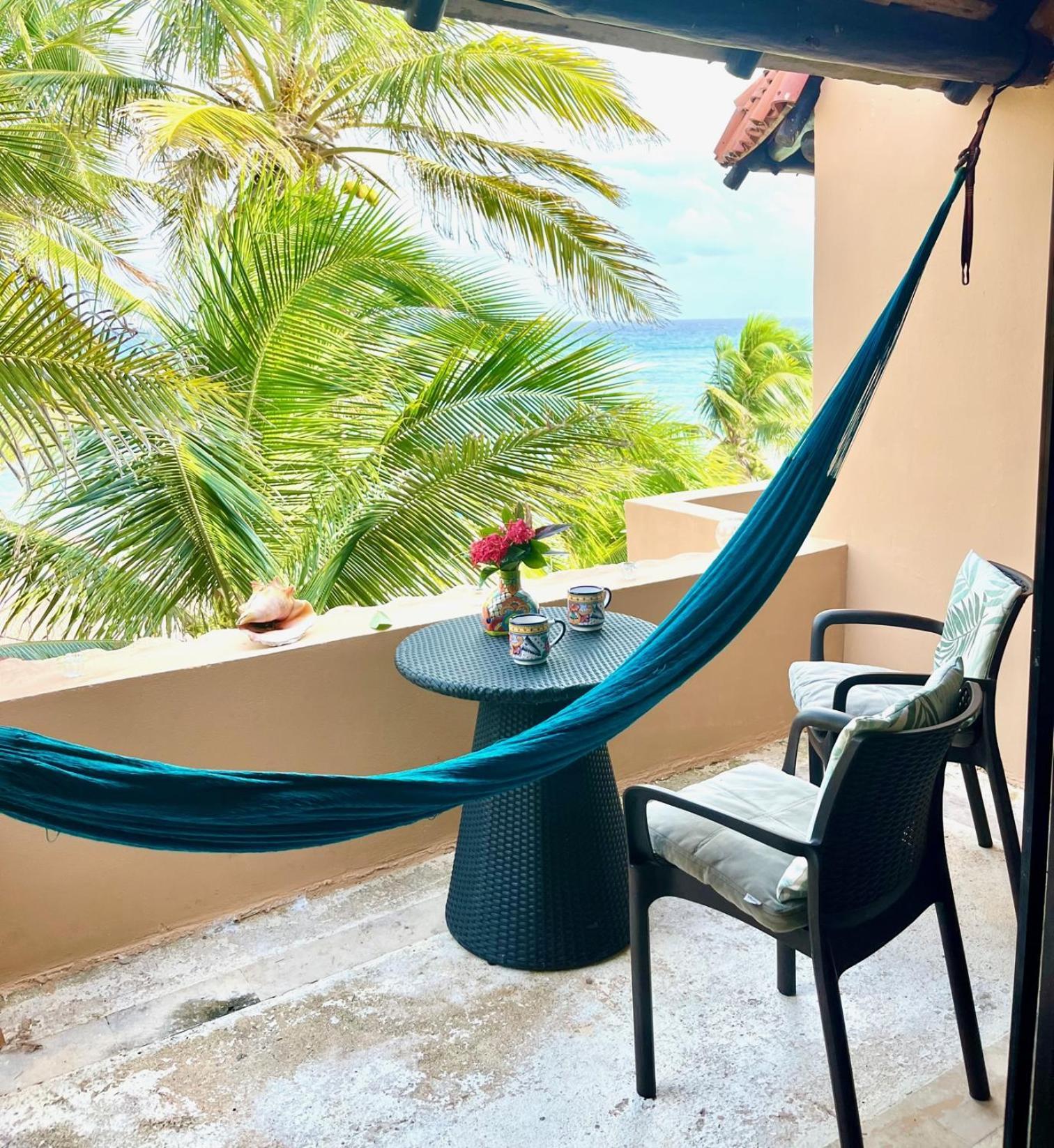 Beachfront Hammock Heaven Akumal Zewnętrze zdjęcie