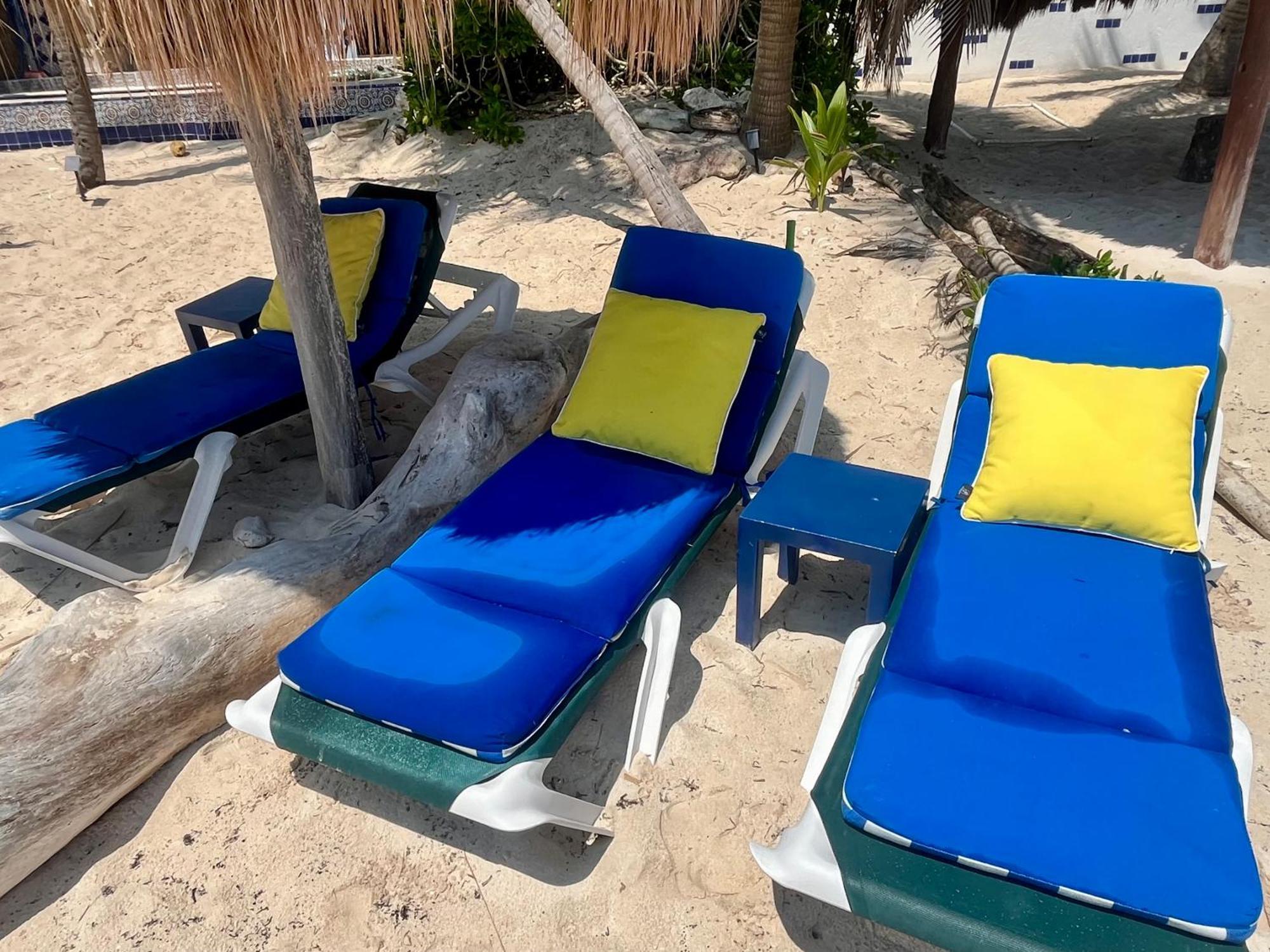 Beachfront Hammock Heaven Akumal Zewnętrze zdjęcie